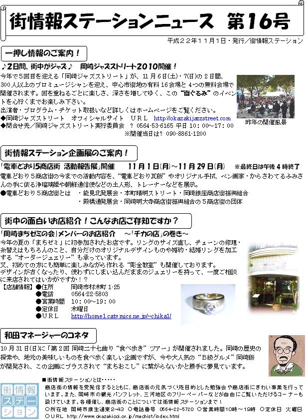 街情報ステーションニュース